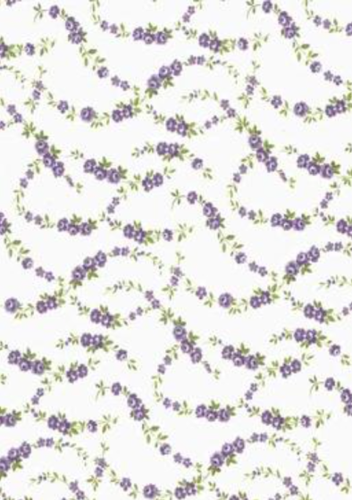 Tapete - Floral Violet Small 1