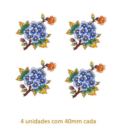 Oriental - 40mm - 4 unidades 1