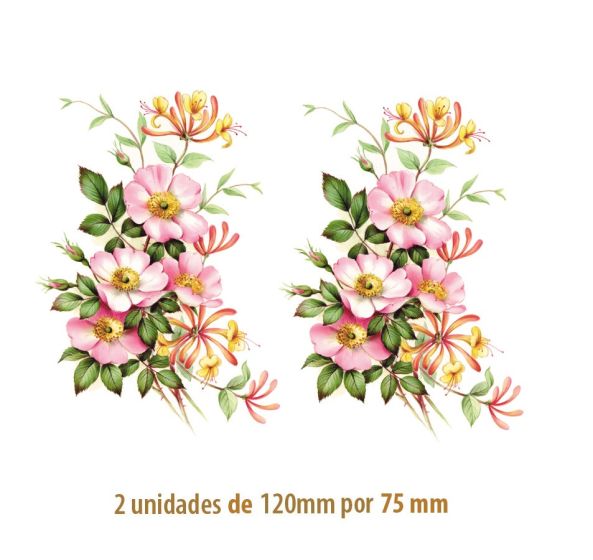 Wild Rose A - 120mm x 75mm 1