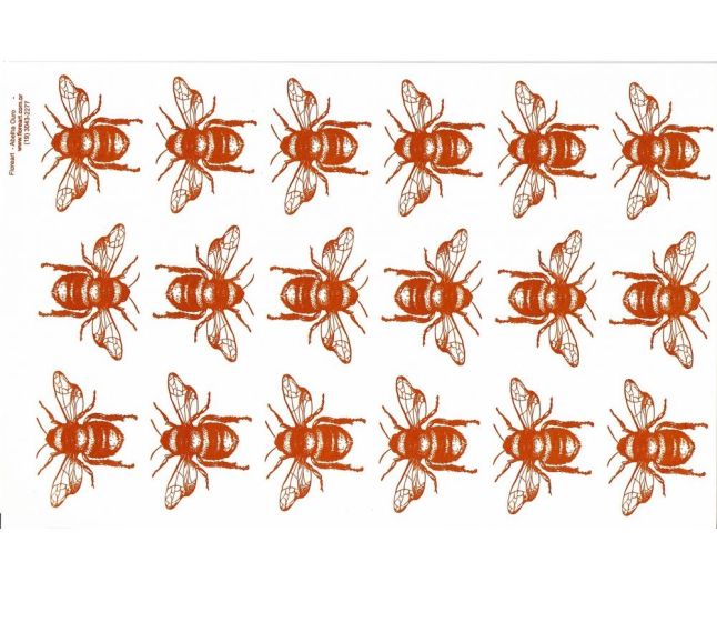 Ouro para Vidro - Abelha 04 1