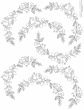 Decalque Contorno Borda Floral 02 1