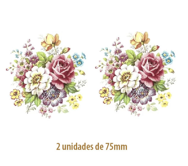 Colorful Flowers - 75mm 1