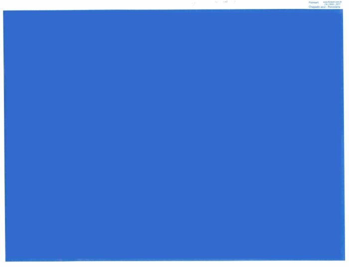 Chapado Azul - Porcelana 1