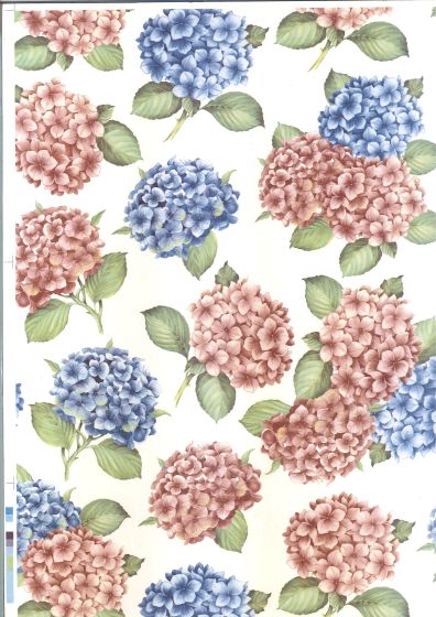 Tapete - Hydrangeas Large (70x50cm) 1