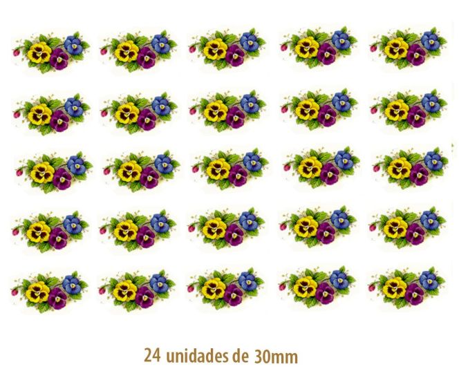 Amor Perfeito J - 30mm 1