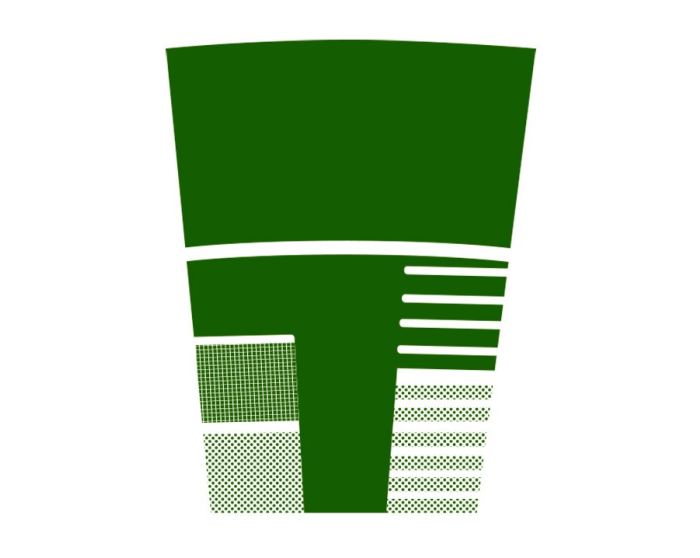 V 1661 - VERDE MÉDIO PARA VIDRO - Embalagem de 20gr 1