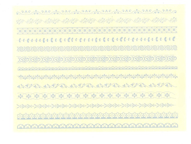 Faixinhas Azul Claro 1