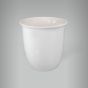 Trio de Vasos Redondos - Branco 3