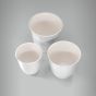 Trio de Vasos Redondos - Branco 2