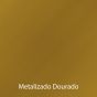 Chapado Metalizado Dourado - Porcelana 2