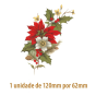 Xmas Flower G - 120x62mm 1