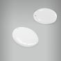 Medalha Oval 02 Com Furo - 3,5x2,7cm 2