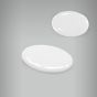 Medalha Oval 02  Sem Furo 3,5x2,7cm 2