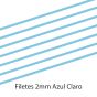 Filete Azul Claro - Porcelana 2