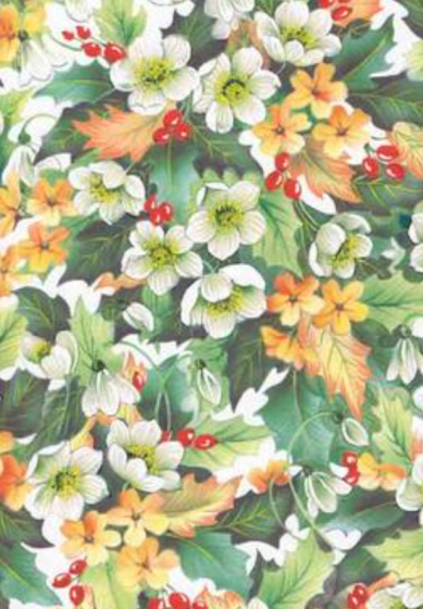 Tapete - Christmas Leaves 1