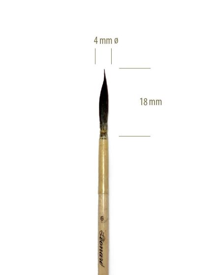 302 FS nº 06 - Pincel Leonard Chanfrado para Filete 1