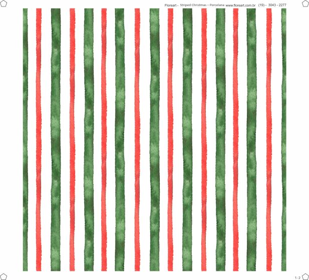 Striped Christmas - Porcelana 1