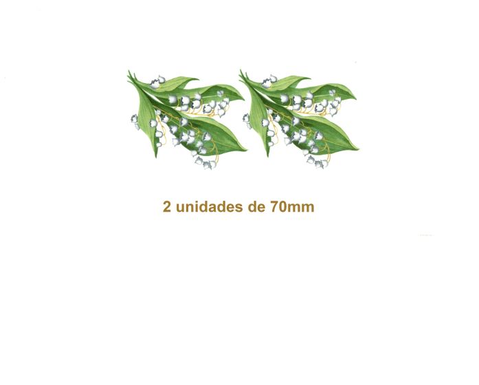 Decalques Flor de Muguet - 70mm 1