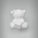 Aplique Urso Com Dado