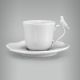 Xícara Café Pássaro 1
