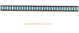 Borda Majestic Blue Faixa- 57,5cm 1