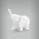 Mini Elefante de Porcelana P - 4cm 1