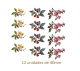 Beauty Flowers 40mm x 12un 1