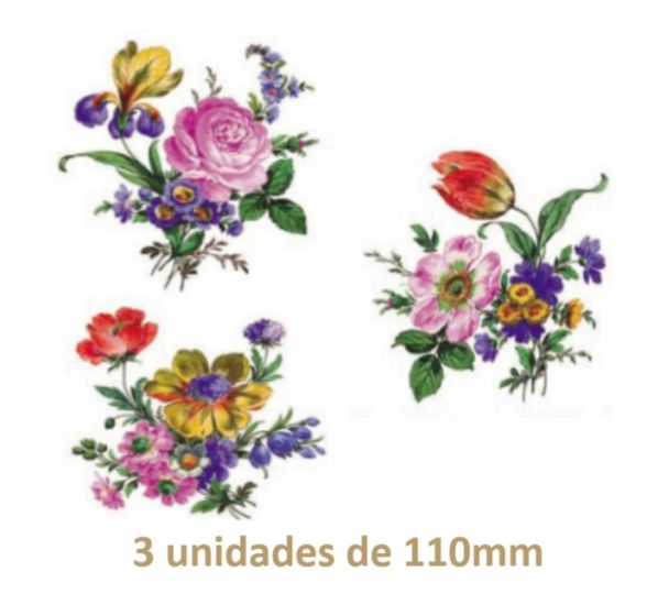 Classic Floral - 110mm x 3un 1