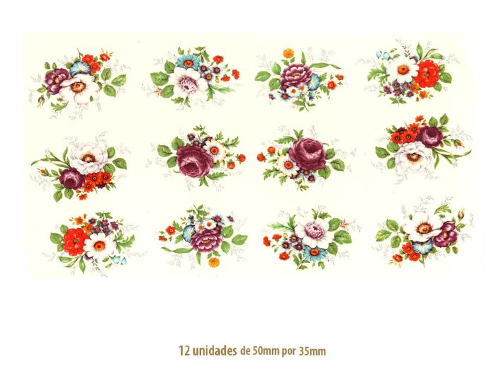 Bouquet E - 50x35mm 1