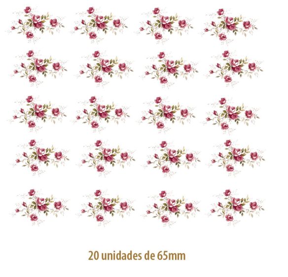 Little Pink Rose - 65mm 1