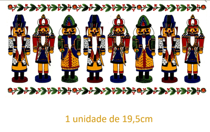 Soldiers B 19,5cm 1un 1