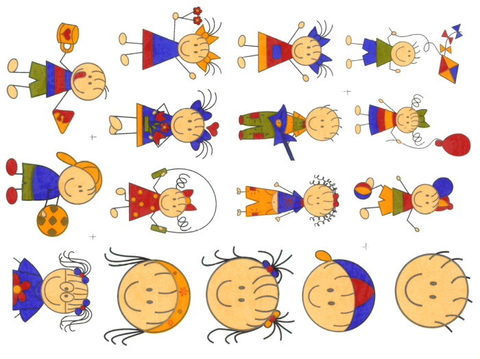 Decalque Colorido Kids 1