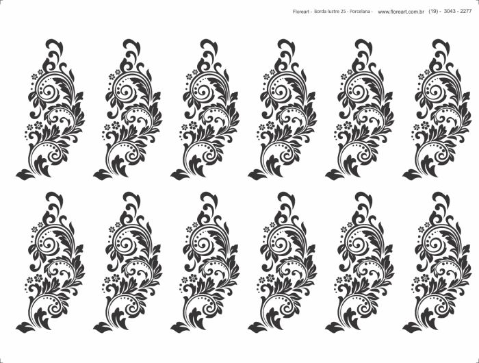 Borda Lustre Dourado 25 1