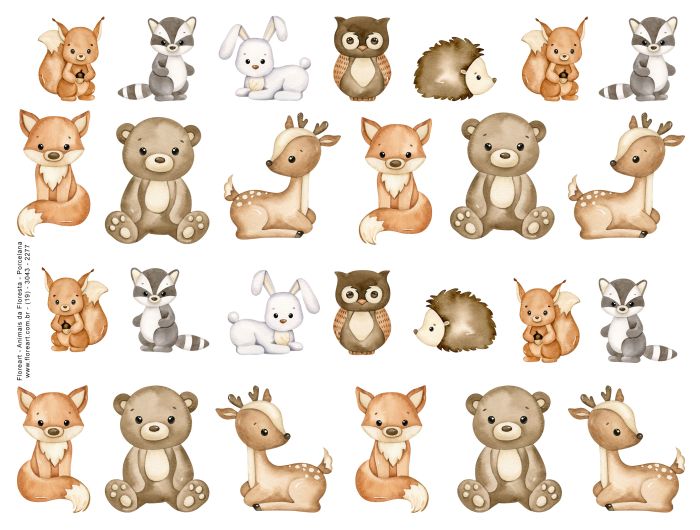 Animais da Floresta 1