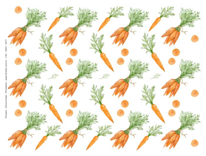 Cenourinhas - Porcelana 1