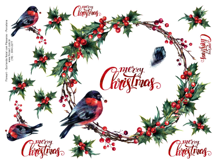 Guirlanda Natal com Passaros.png