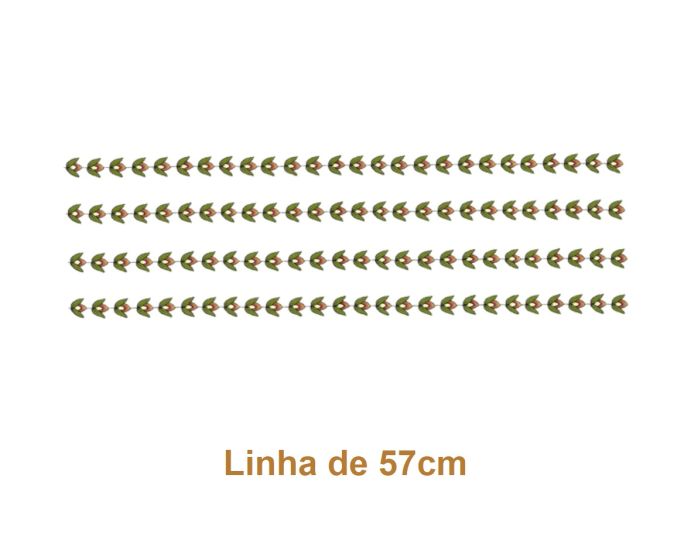Borda Botânica - Linha de 57cm (4un) 1