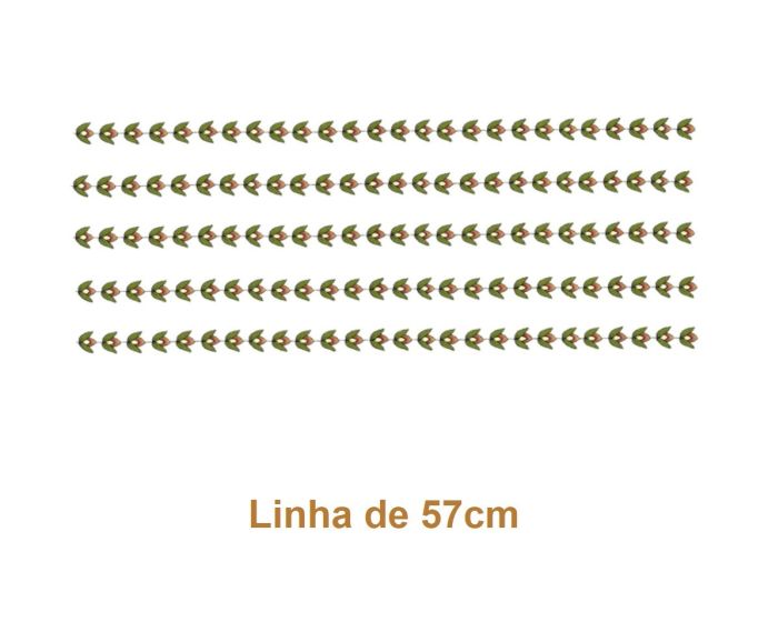 Borda Botânica - Linha de 57cm (5un) 1