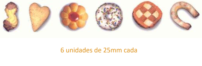 Les Biscuits 25mm 1