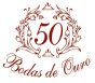 Decalque em Ouro - Bodas de Ouro