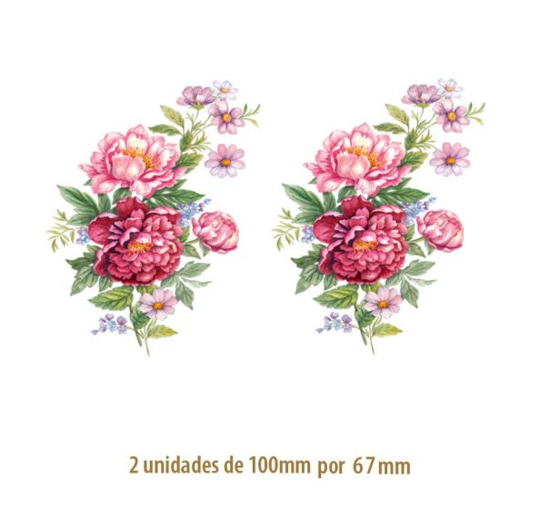 Peonies B - 100x67mm 1