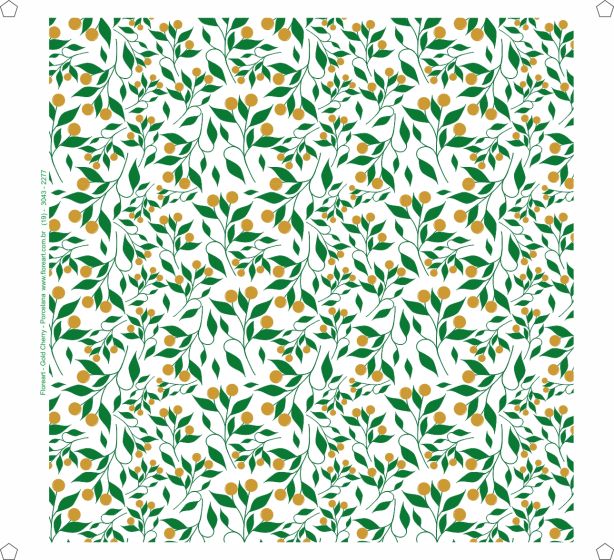 Gold Cherry - Porcelana 1