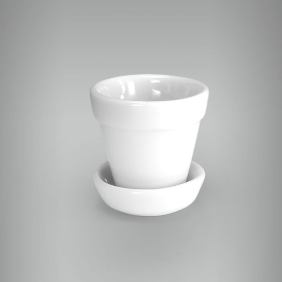 Vaso Mini com Pratinho 1