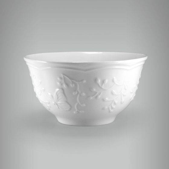 Bowl Redondo Butterfly Flowers 1