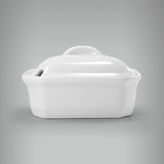 Queijeira Retangular Com Tampa 1