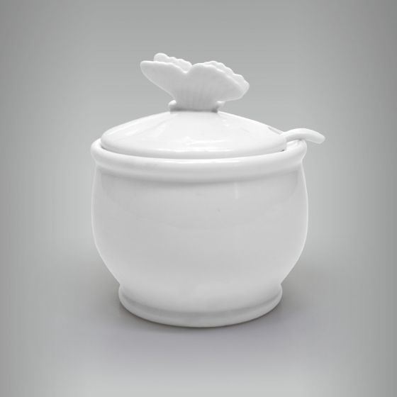 Açucareiro Primavera Com Colher 1