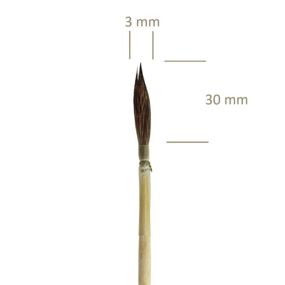 1311 Nº 02 - Pincel Feustel Chanfrado para Filete 1