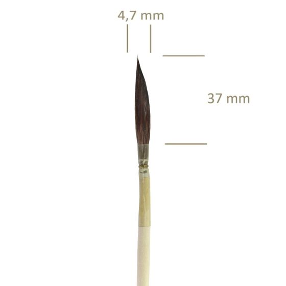 1311 Nº 06- Pincel Feustel Chanfrado para Filete 1