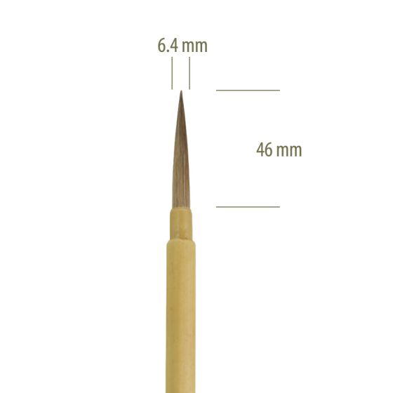 BC 901 - Pincel Japonês 6,4mm 1