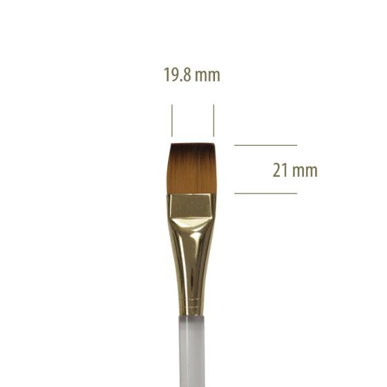 2510 Nº 3/4 - Pincel Chato Feustel 1